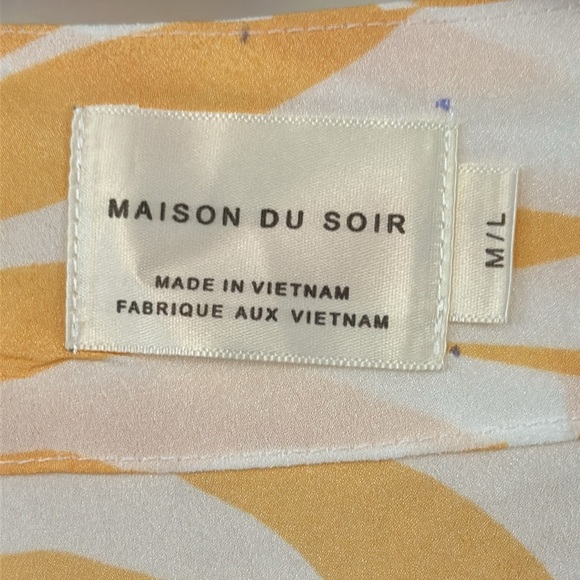 NWOT Women’s Maison Du Soir - Magnolia Luxe Kimono Belted Robe Size M/L - Picture 6 of 8